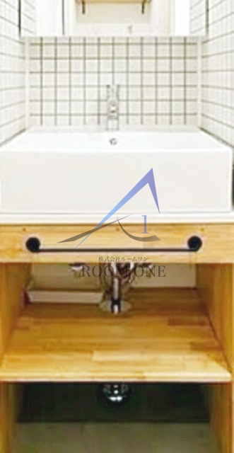 洗面設備　洗面台です。