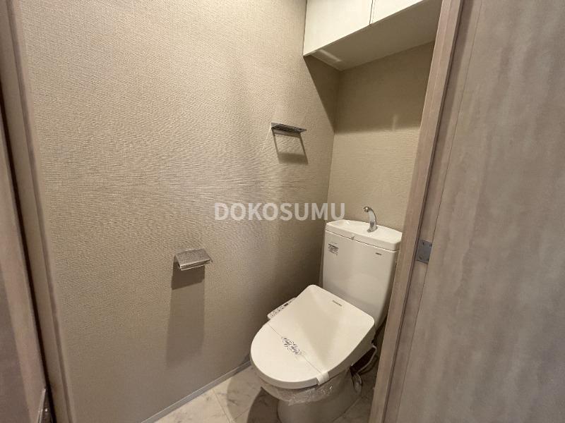 トイレ　毎日使う場所だからこそ、心地よさと清潔感にこだわりました。