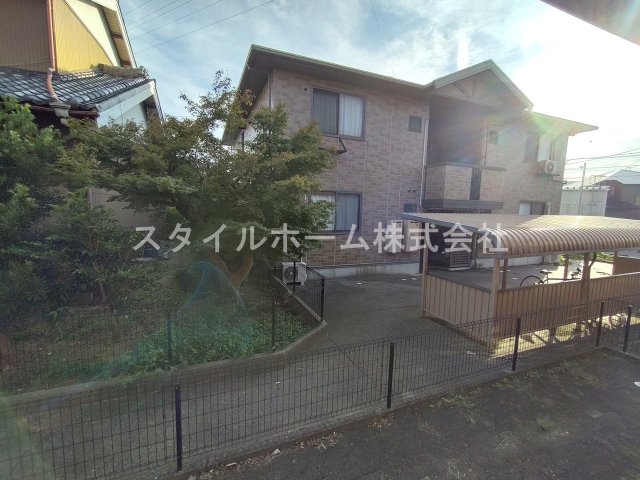 眺望　南向きです。