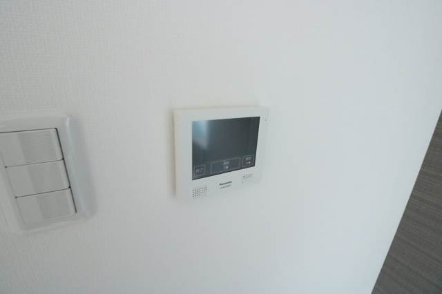 セキュリティ　モニター付きインターホンで安心♪