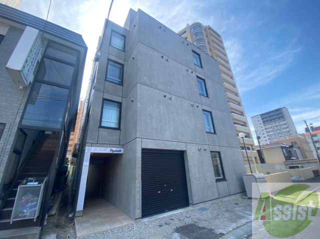 建物外観　札幌市白石区本郷通９丁目北「仮）プリマス」