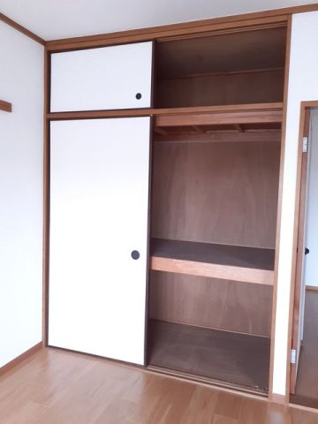 収納　たっぷりとした収納スペースです