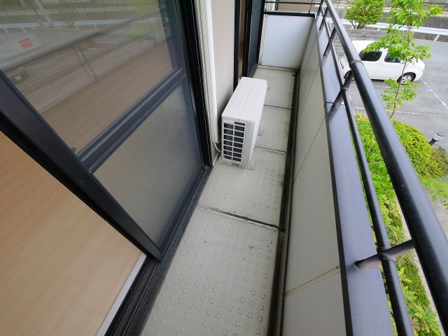 バルコニー　落ち着いた時間を過ごせるバルコニーです