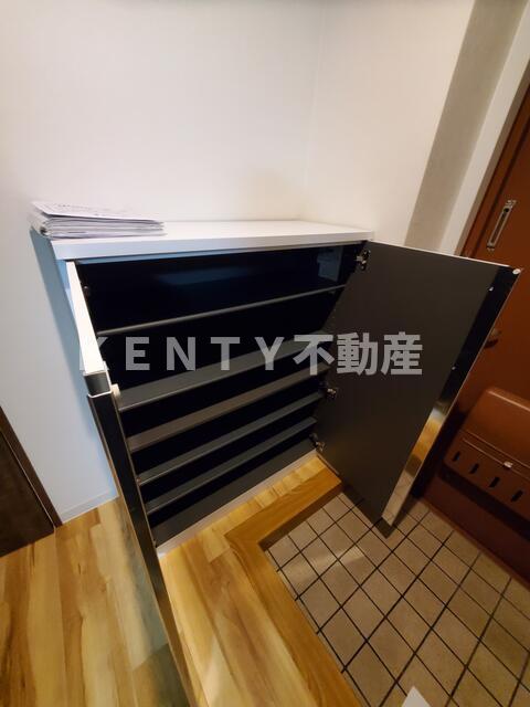 収納　収納のためのスペースです
