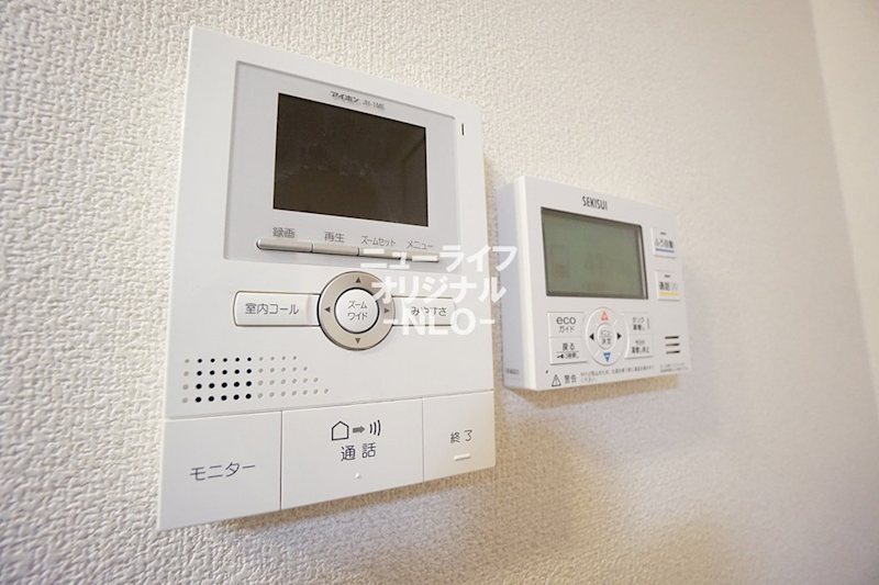 セキュリティ　事前に訪問者を目視してから対応できるTVモニターホン付♪