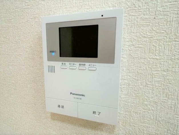 セキュリティ　※別部屋参考写真☆モニター付インターホン☆
