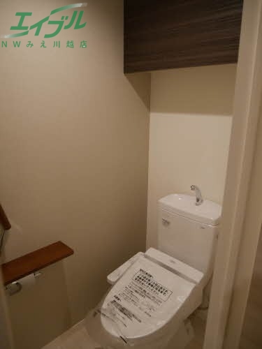 トイレ　同型部屋写真です。