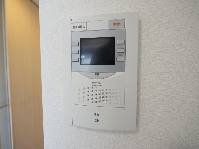 セキュリティ　モニター付きインターホンです