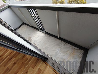 バルコニー　写真は反転のお部屋です
