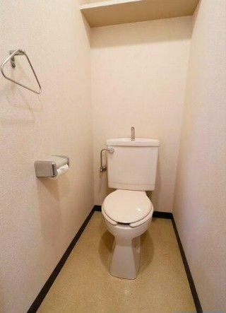 東急大井町線 緑が丘駅 徒歩5分 4階建 築36年のトイレ写真