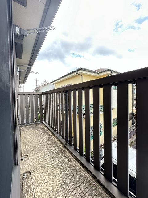 バルコニー　別部屋参考写真です