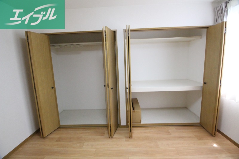収納　同タイプのお部屋の写真です