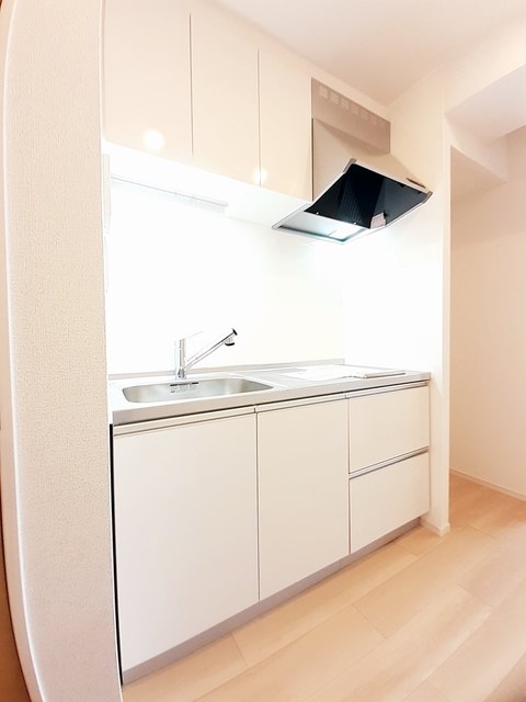 キッチン　2口コンロ付のキッチン(^^♪