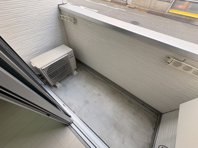 バルコニー　落ち着いた時間を過ごせるバルコニーです