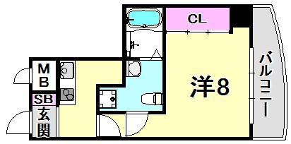 セレニテ甲子園Iの間取り写真