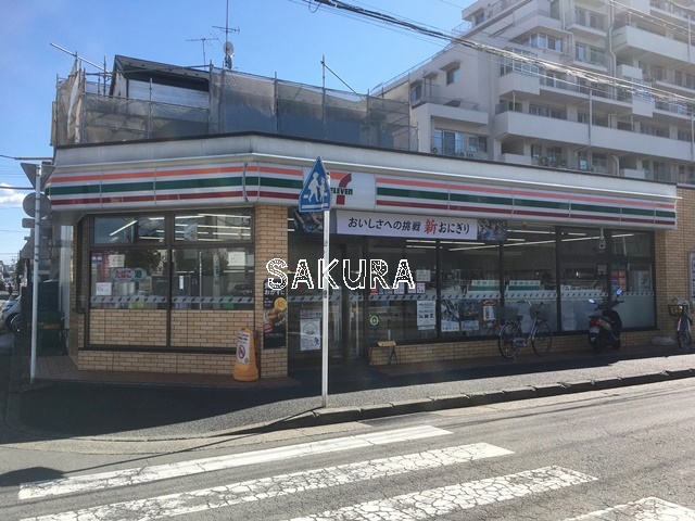 コンビニ　セブン-イレブン 横浜大豆戸町店（コンビニ）まで405m