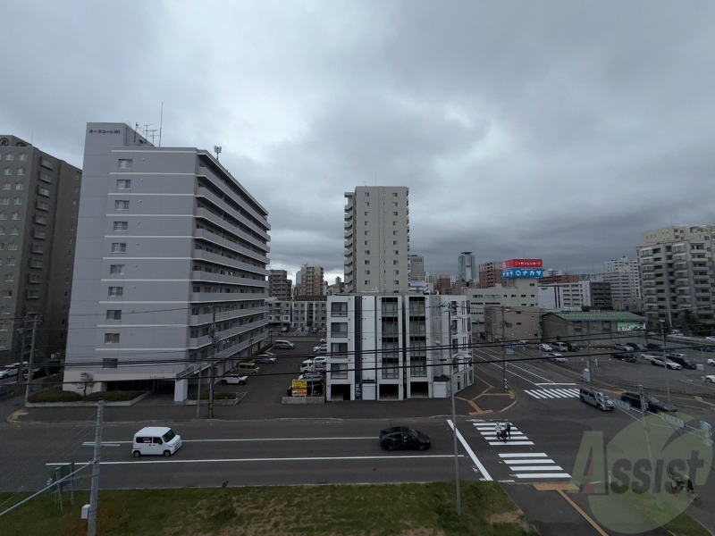 眺望　眺望です。建物はありますが風通しは良さそうです。