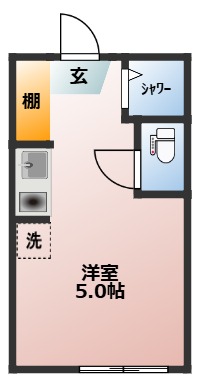 West Valley Wasedaの間取り写真