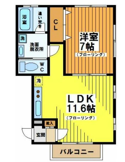 ツインハウス富紀の間取り写真
