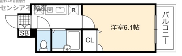 エスリード京橋ステーションプラザ.の間取り写真