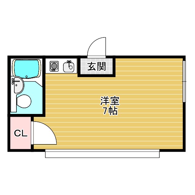 穂積ビルの間取り写真