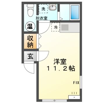 ＪＲ室蘭本線 鷲別駅 徒歩15分 2階建 築12年の間取り写真