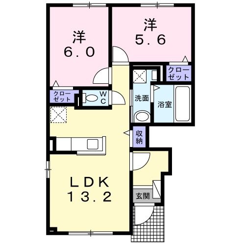 Evitaの間取り写真