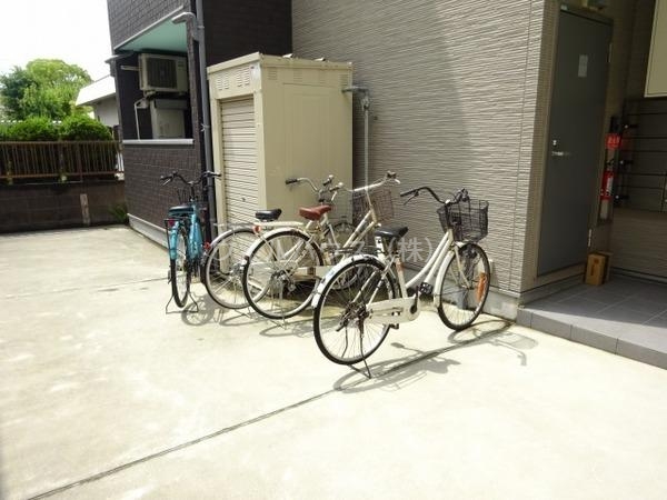 その他共有部分　自転車置き場！