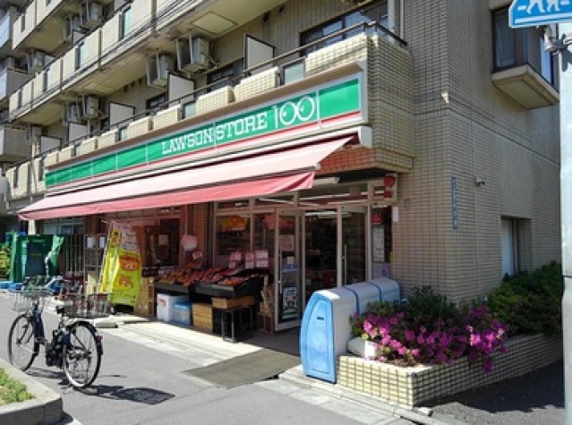 コンビニ　ローソンストア100品川二葉四丁目店（コンビニ）まで380m