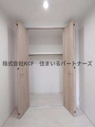 収納　大きなスペースがあり、収納には困りません