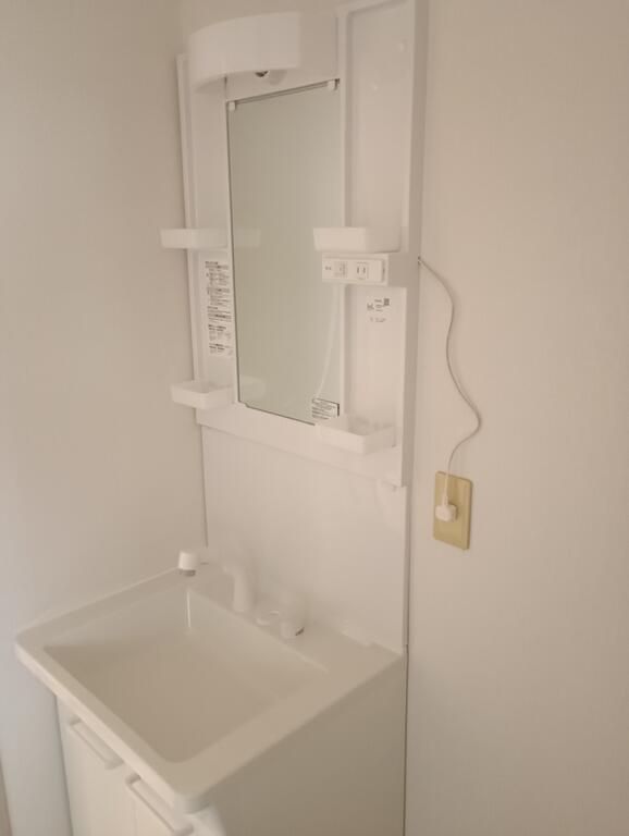 洗面設備　新しくなりました