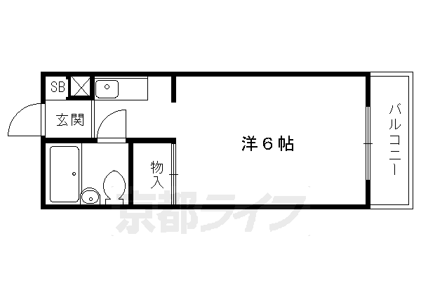 【第３吉与門ハイツの間取り】