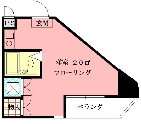 パレットの間取り