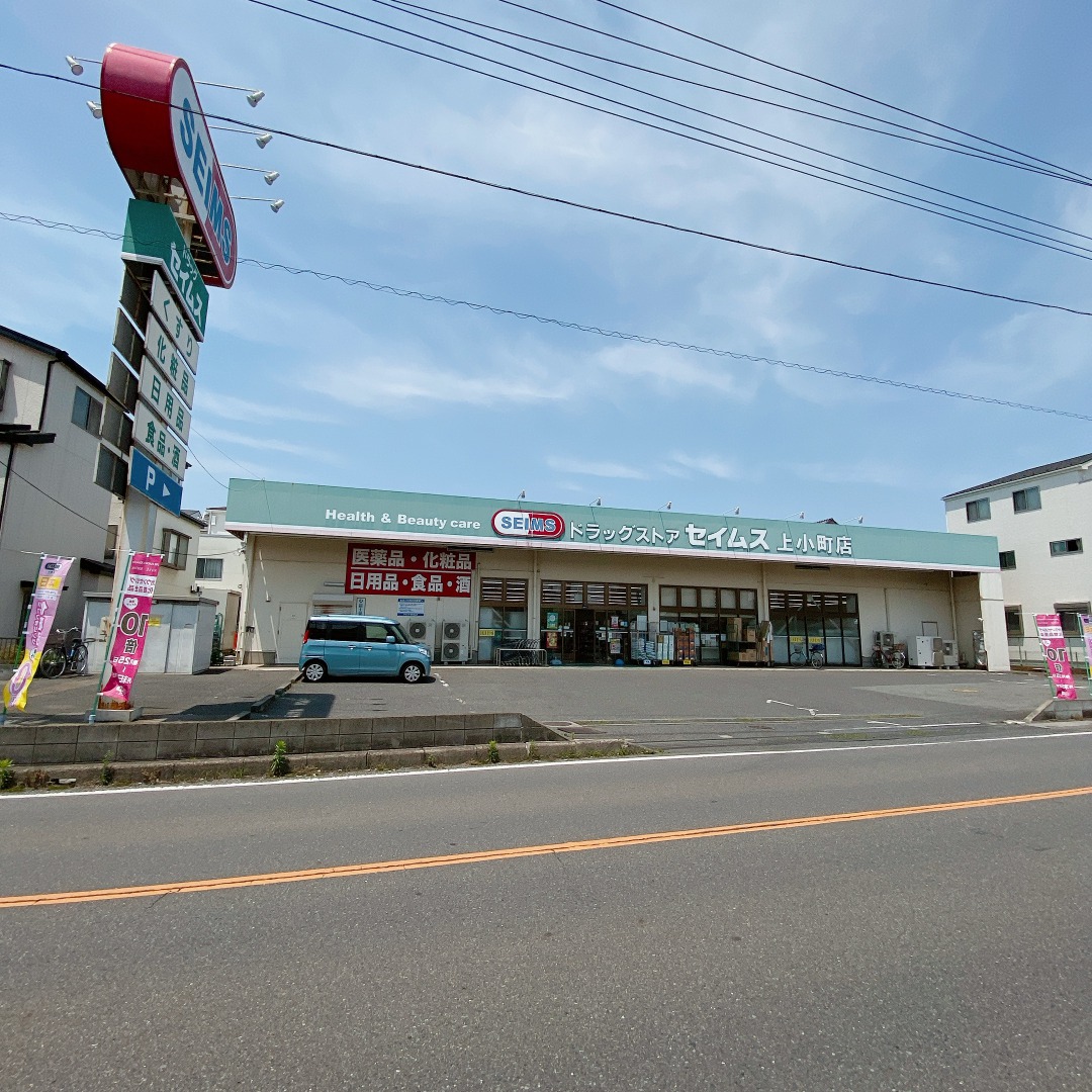 ドラックストア　ドラッグセイムス上小町店（ドラッグストア）まで620m