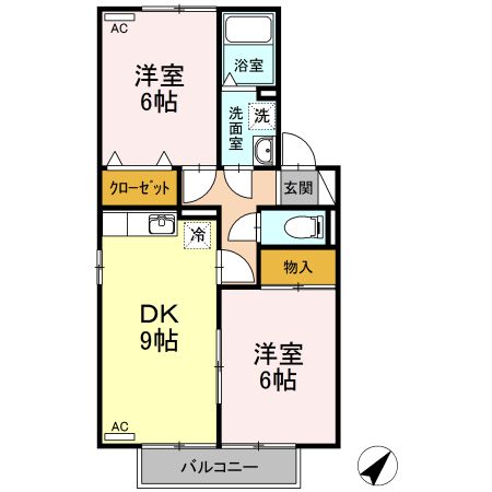 ウィング青山IIの間取り