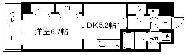 アーバネックス室町の間取り