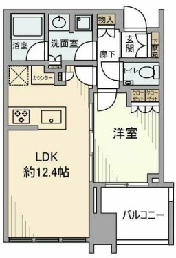 大崎ウエストシティタワーズ E棟の間取り