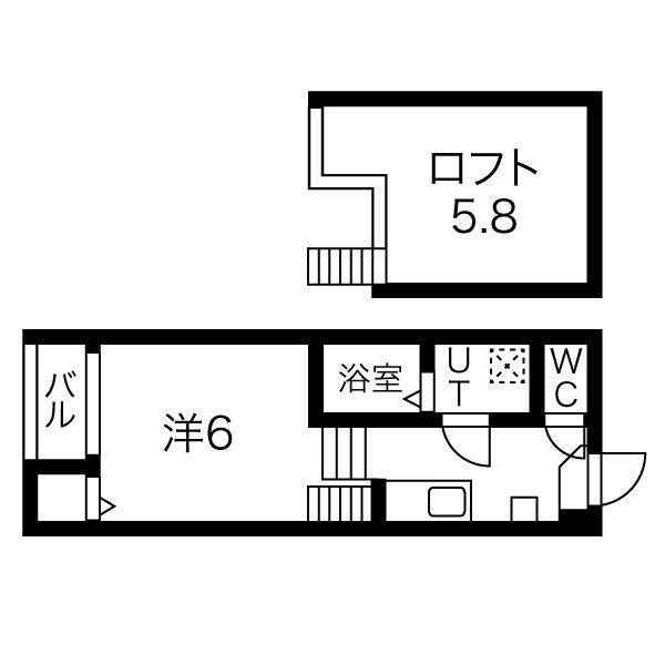 リベルテ千種の間取り