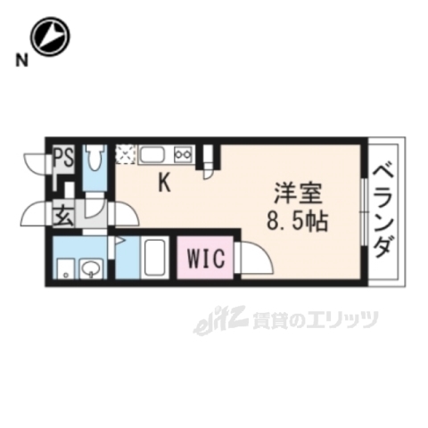 アンプルールフラーリッシュの間取り