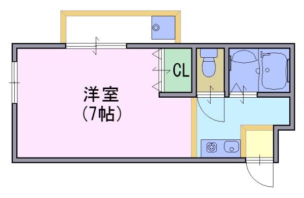 サンプラザナカノの間取り