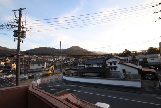 【広島市東区福田のマンションの眺望】