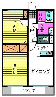 滝沢マンションの間取り