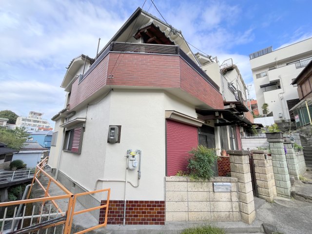 山崎新町テラスハウスの建物外観