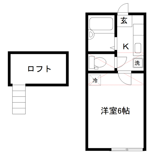 ロフティ千代田町B棟の間取り