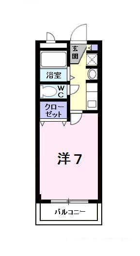 泉佐野市羽倉崎のマンションの間取り