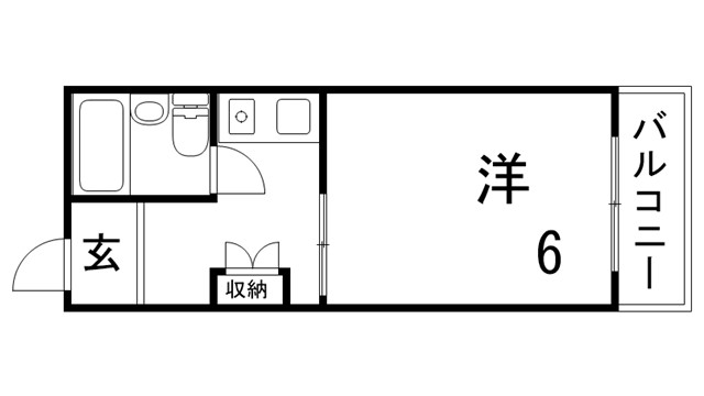 須磨浦ドミトリーの間取り