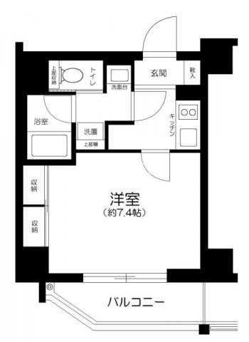 レオンコンフォート西新橋の間取り