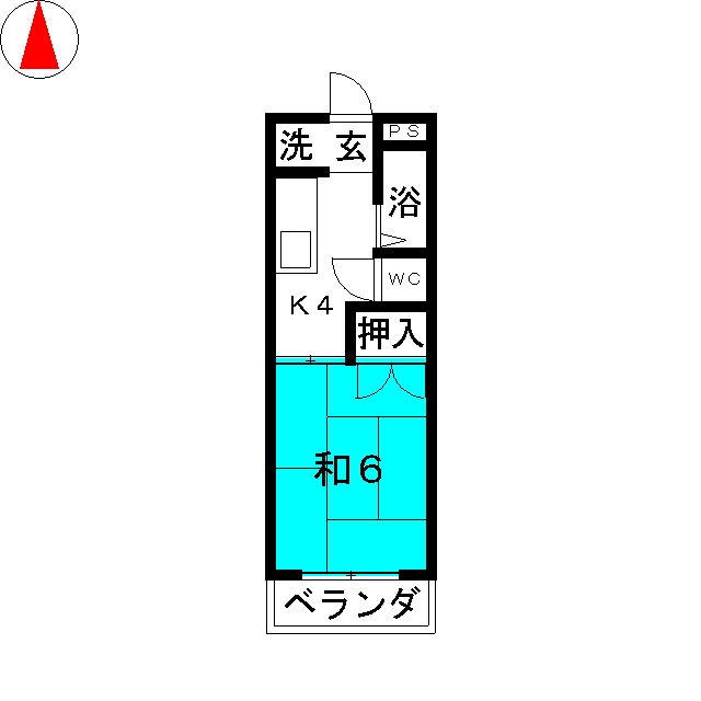 エステートツゲIの間取り