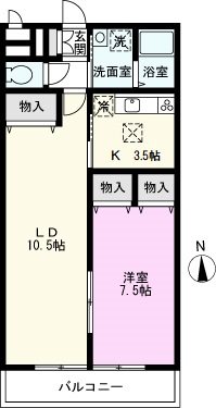 ロイヤルハーモニーの間取り