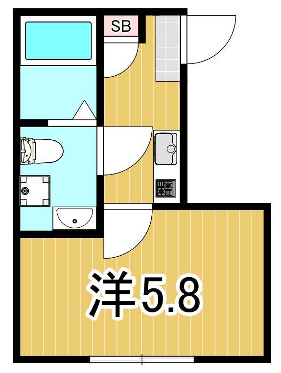 アンセス堀切菖蒲園の間取り